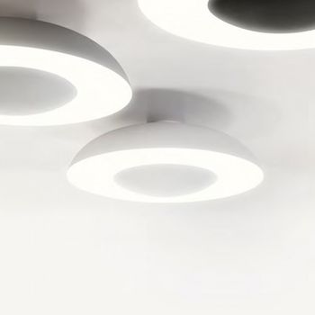 Plafón de techo led vontre blanco (36w)