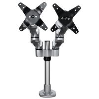 startech armdualps brazo de soporte articulado 2 monitores hasta 27 vesa 100x100 max 10kg