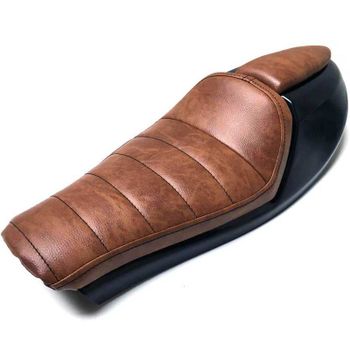 Asiento completo universal para moto Neo marrón