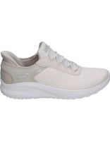 zapatillas skechers slip-ins bobs sport squad chaos blancas 36