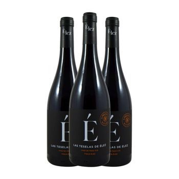 1080 Vinos En Altura Vino Tinto Las Teselas De Élez Vino 75 Cl 14.5% Vol. (pack De 3 Unidades)