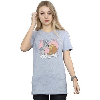 Disney Camiseta Lady And The Tramp para mujer