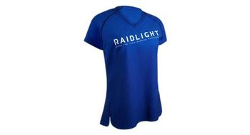 Camiseta de manga corta raidlight ripstretchazul