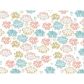 Fotomural Vinilo Infantil Nubes Colores 400 X 300 Cm