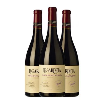 Chivite Vino Tinto Legardeta Finca De Villatuerta Navarra Crianza 75 Cl 14.5% Vol. (pack De 3 Unidades)