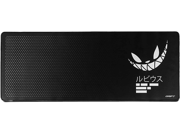 Alfombrilla gaming - Drift Madkat XL ''El Rubius'', Caucho antideslizante, Tamaño XL, Negro