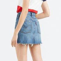 levis falda 34963-0023 skirt-denim medium blue para mujer