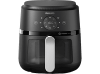 freidora de aire r philips airfryer na22100 con ventana 42 l 1500w tecnologia exclusiva rapidair negro plata