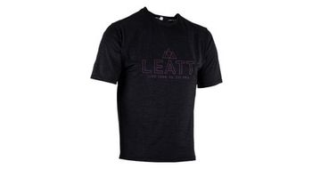 Maillot de manga corta leatt mtb trail 1 0 negro