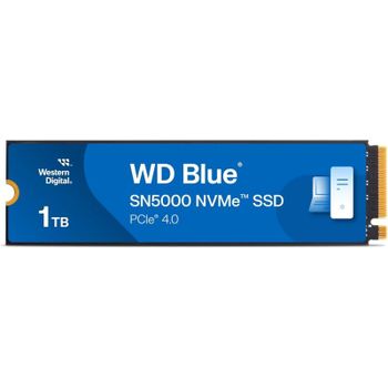 WD Blue SN5000 1TB Disco SSD M.2 PCIe 4.0 NVMe Gen4