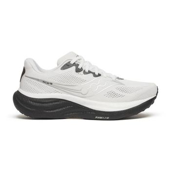 Zapatillas Saucony Ride 19 Blanco Negro SS26, Talla 41 - EUR