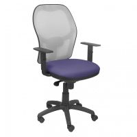 piqueras y crespo jorquera silla malla gris asiento bali azul claro