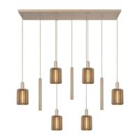lampara colgante lambres 6 luces