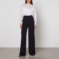 max mara studio edile sheer ramie t-shirt - uk 10