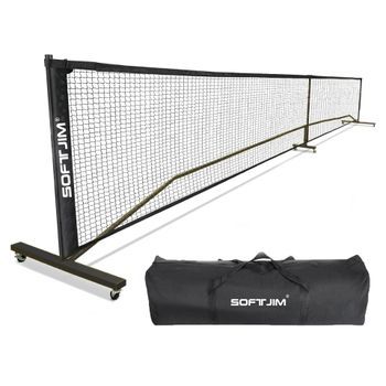 Red Pickleball Softjim Con Ruedas