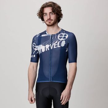 Morvelo ALBUM Fury Jersey - L - Blue