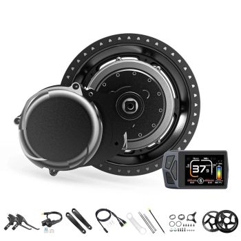[EU Direct] Kit de conversión de bicicleta eléctrica Tongsheng TSDZ8 48V 750W con motor central,pantalla EKD01,navegació