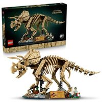 lego jurassic world fosiles de dinosaurio triceratops juguete de construccion 18 anos - 77985