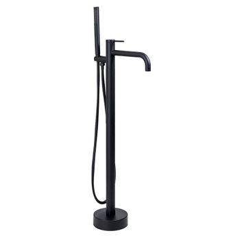 Grifo De Bañera De Suelo Clif Black