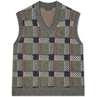 fred perry chaqueta de punto sy2299 para hombre