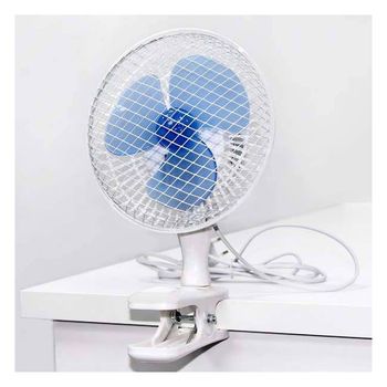 Ventilador de mesa con clip-pinza sujeción