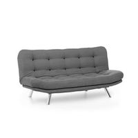 sofa cama 3 plazas misa gris