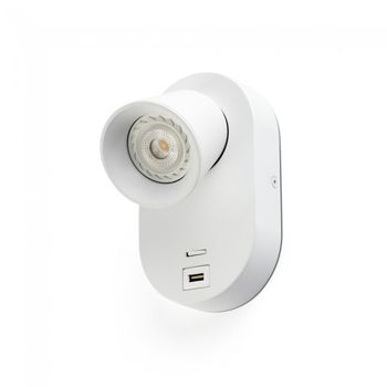 Aplique orientable con usb corb