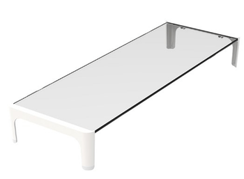 SOPORTE ELEVADOR DE MESA MONITORES HASTA 20KG COLOR BLANCO