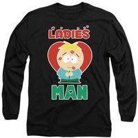 south park camiseta manga larga ladies man para mujer