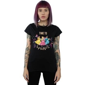 Disney Camiseta Princess Time To Sparkle para mujer