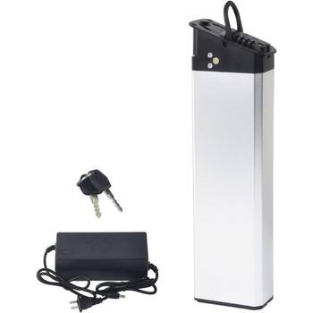 Batería Bicicleta Eléctrica Tourup Son Of The Wind 009 48v17.5ah Bms 30a Aluminio 250w-750w,modelos De Vehículos Compatibles: Engwe Ep-2 Pro – Plata
