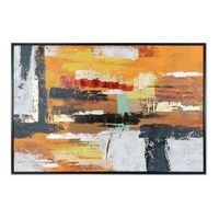 cuadro dkd home decor abstracto 156 x 38 x 106 cm