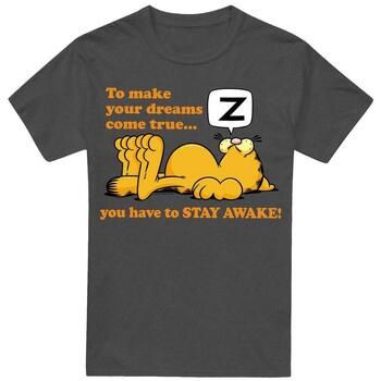 Garfield Camiseta Stay Awake para mujer
