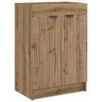 cabinet debajo del fregadero roble artisan 785 x 375 x 81 cm vidaxl