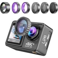 lipa at-s81er camara de accion 4k ultra hd negra