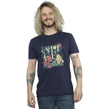 Disney Camiseta Alice in Wonderland para hombre