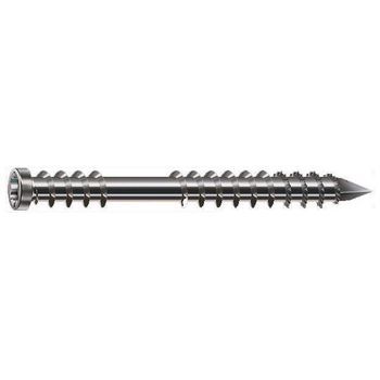 Kit De Fijación Para Terraza Exótica Spax - 6x60 Inox A2 - 700 Tornillos + 1 Broca + 12 Distanciadores + 5 Puntas - 5000009050009