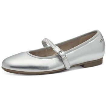 Tamaris Bailarinas BAILARINAS 82107 PIEL PLATA para mujer