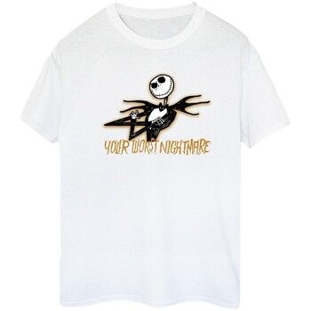 Nightmare Before Christmas Camiseta Your Worst Nightmare para mujer