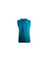 camiseta de trail lurbel samba singlet hombre turquesanegro
