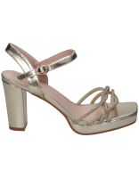 sandalia de fiesta con tacon rodriblan wxl772 dorada para mujer 38