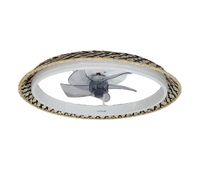 cecotec ventilador de techo con luz energysilence lampaero 610 natural design