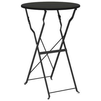 Mesa De Jardín | Mesa De Bistró Antracita Ø 50 X 71 Cm