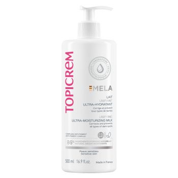Topicrem mela aclarante ultra-hidratante 500ml