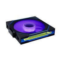 ventilador suplementario lian li uni fan sl140 140mm reversible 1700 rpm rgb inalambrico silencioso