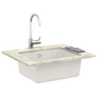 lavabo de bano moderno  lavabo 530 x 460 mm 80 cuarzo y 20 resina