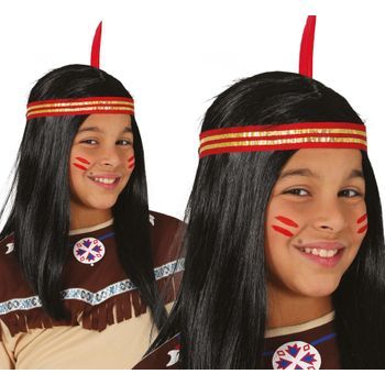 Peluca Melena Indio En Caja Infantil (talla Única)