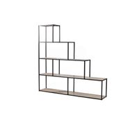 biblioteca 5 niveles diseno escalera - l160 x h157 cm - lexie