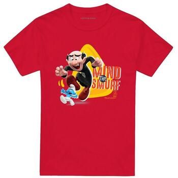 The Smurfs Camiseta Mind The Smurf para mujer