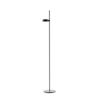 lampara de pie led zafferano super o negra recargable y regulable - 1 modulo de luz